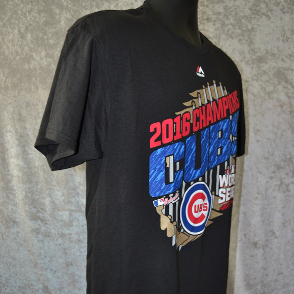 MLB CHICAGO CUBS 2016 WORLD SERIES CHAMPIONS - Picture 2 of 8